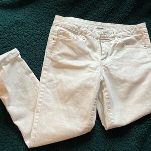 Rolled Cropped Skinny Jeans